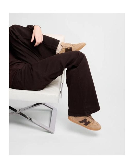 Hogan Brown Sneakers Cool