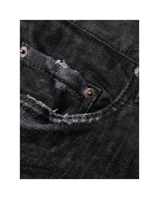 DSquared² Black Jeans for men