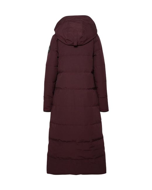 Canada Goose Purple Mystique Hooded Parka