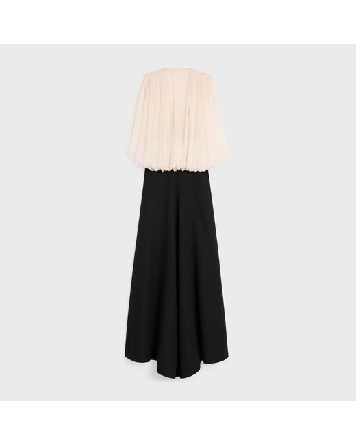 Céline Black Column Dress