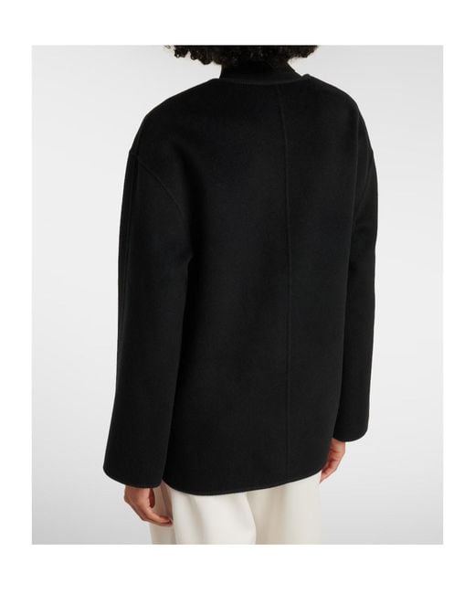 Rohe Black Long Sleeve Casual Jacket