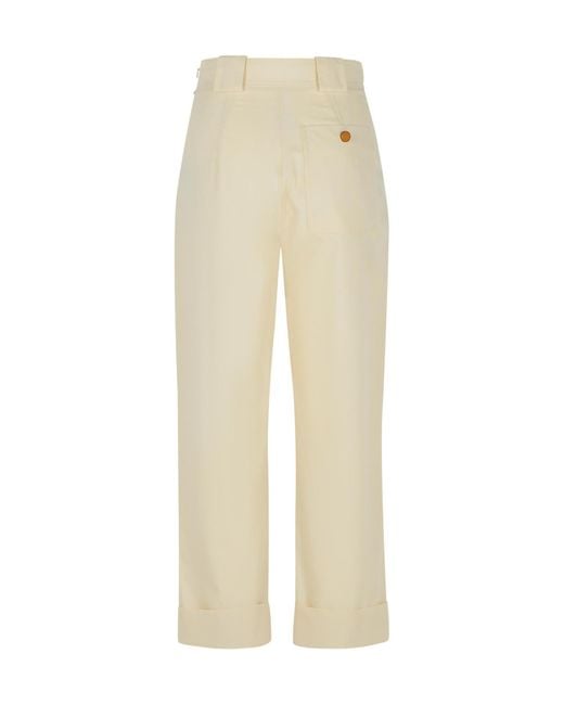 Max Mara White Trousers
