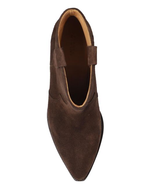 Isabel Marant Brown Dewina Short Boots