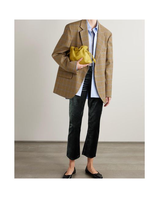 FRAME Black Le Sleek Flared Casual Pants