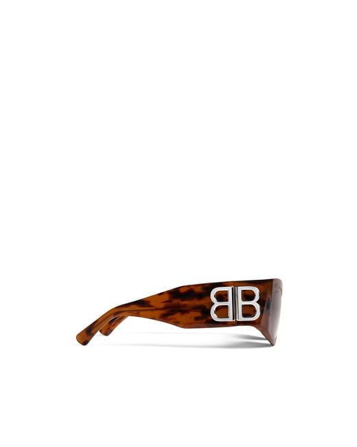 Balenciaga Brown Eyewear Bossy Cat-Eye Sunglasses