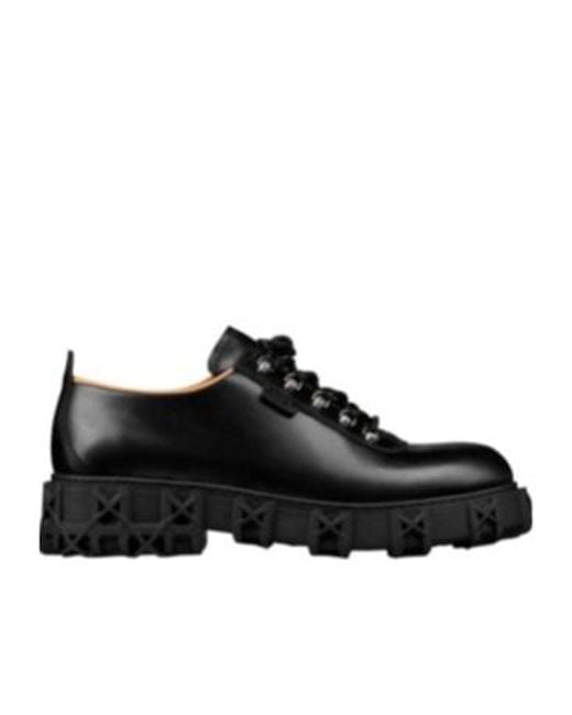 Dior Black Homme Slickrock Derby Shoes for men