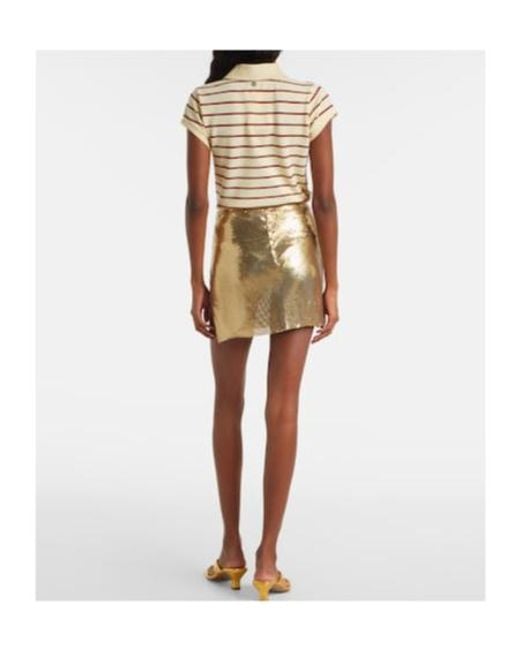 Rabanne Natural Chainmail Miniskirt