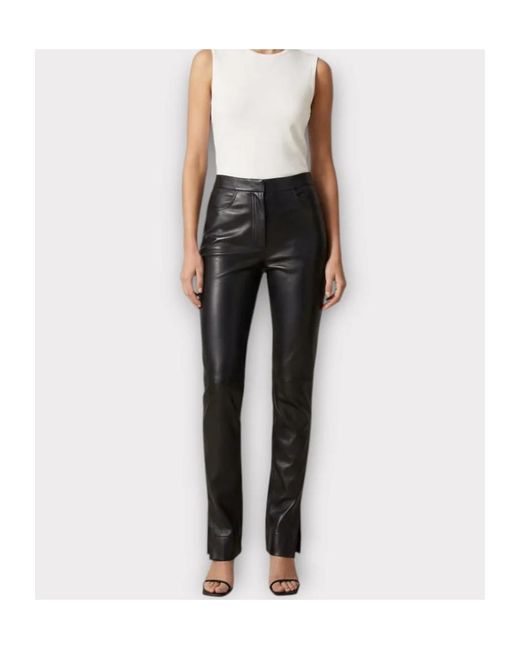Loewe Black High Waist Casual Pants