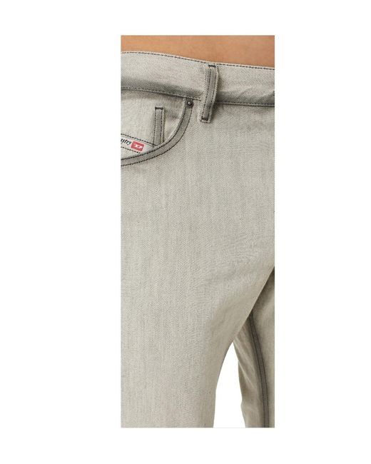 DIESEL Gray Regular-Fit Jeans for men