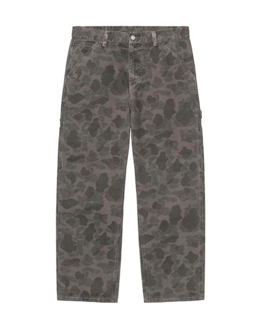 Carhartt Gray Duck Single Knee Pants for men