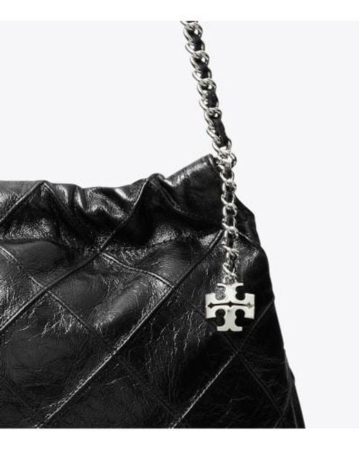 Tory Burch Black Fleming Hobo Bag