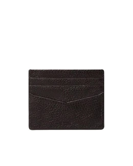 Lemaire Black Gear Card Holder