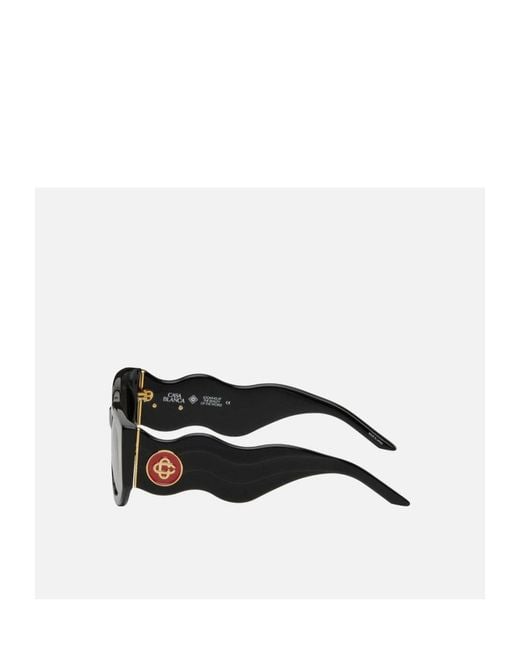 Casablanca Green Logo Sunglasses for men
