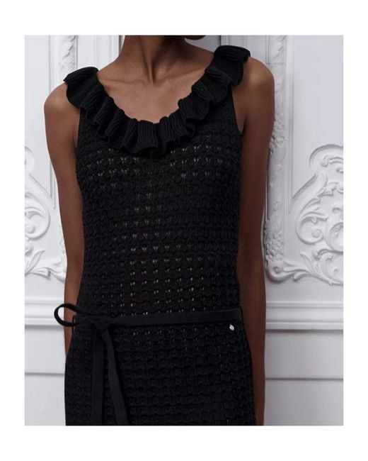 Dior Black Iviera Short Belted Dress