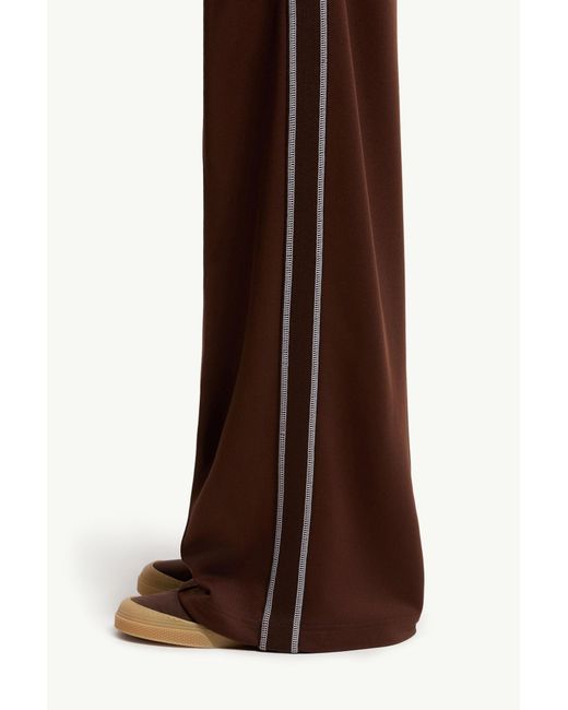 Moncler Brown Tailored Logo Sweatpants