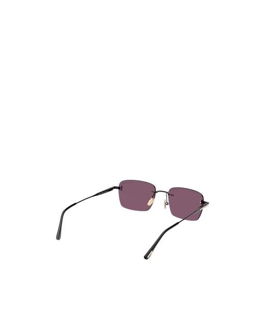 Tom Ford Multicolor Eyewear Rectangle-Frame Rimless Sunglasses for men