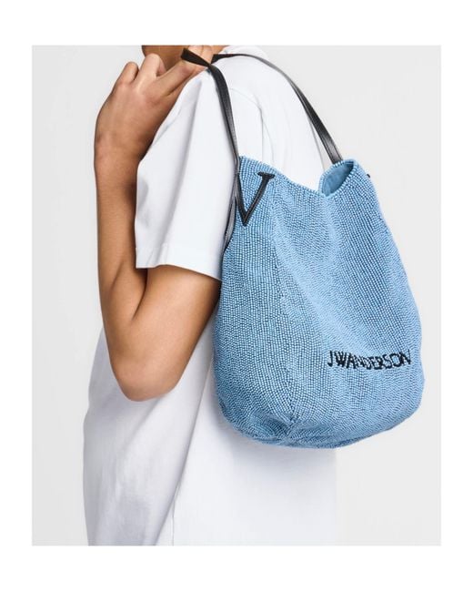 J.W. Anderson Blue Small Bulb Shoulder Bag