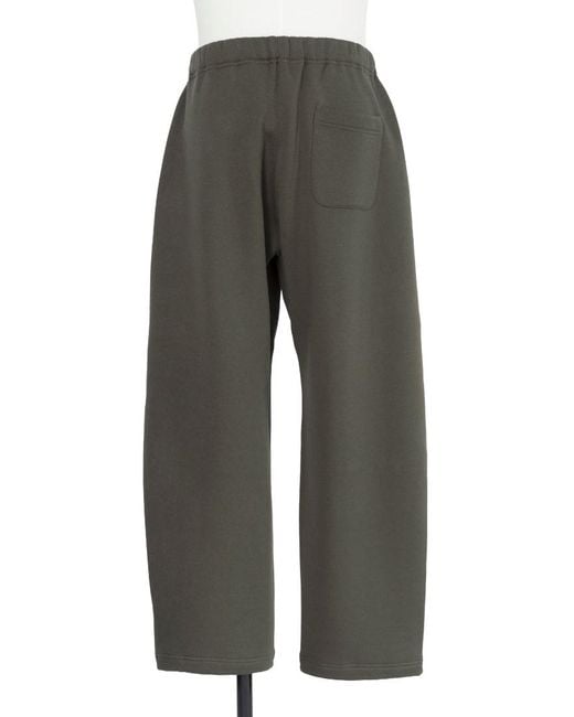 Sacai Gray Cotton Jersey Pants for men