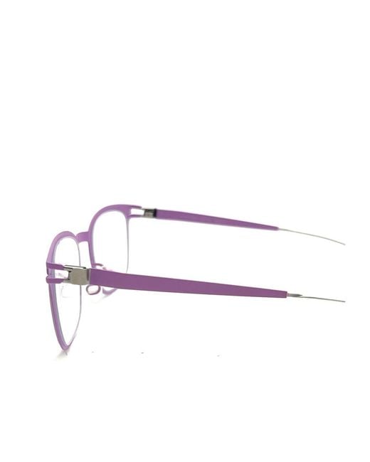Mykita Metallic Falcon Rectangular Frame Glasses