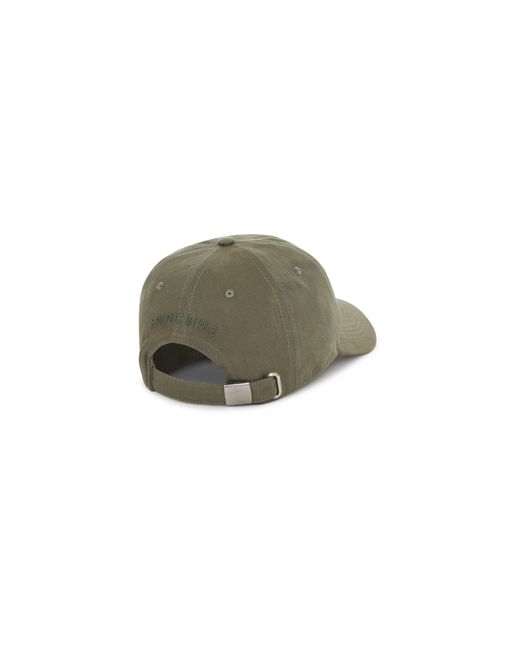 Anine Bing Green Logo Baseball Hat