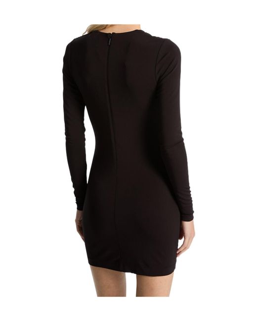 MICHAEL Michael Kors Black Matte Mini Dress