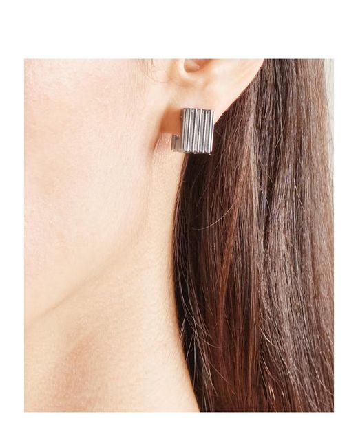 Khaite Metallic Empire Small Earrings