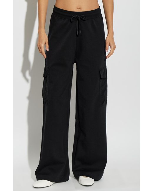 Woolrich Black Drawstring Cargo Pants