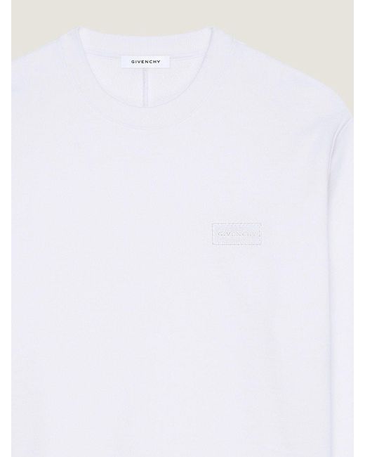 Givenchy White Sweatshirt for men