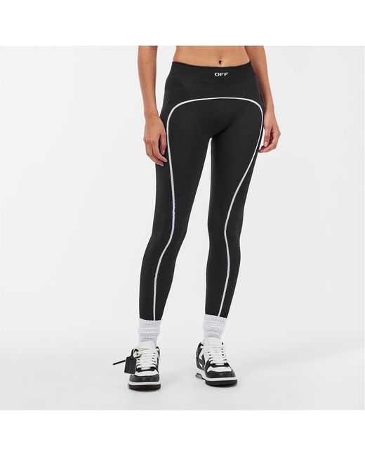 Off-White c/o Virgil Abloh Black Seamless Leggings
