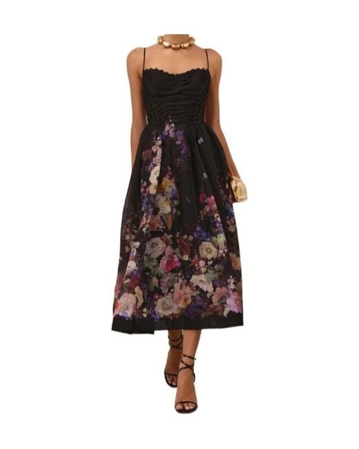 Zimmermann Multicolor Luna Beaded Picnic Dress