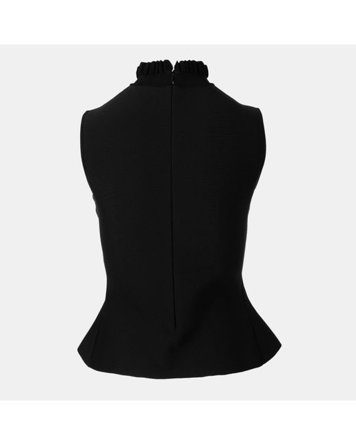 McQueen Black Classic Versatile Top