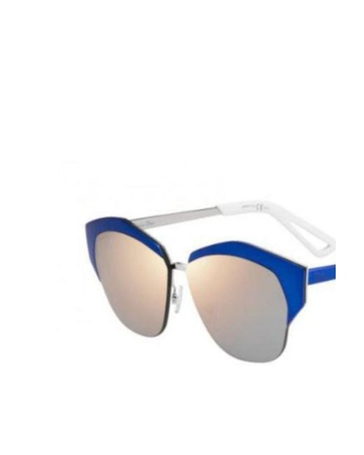Dior White Logo Logo Sunglasses