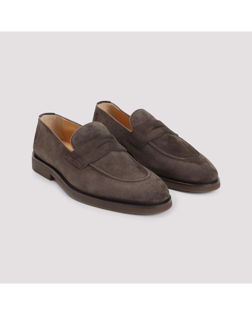 Brunello Cucinelli Brown Loafers for men
