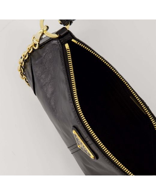 Prada White Re-Edition 2002 Zipped Shoulder Bag