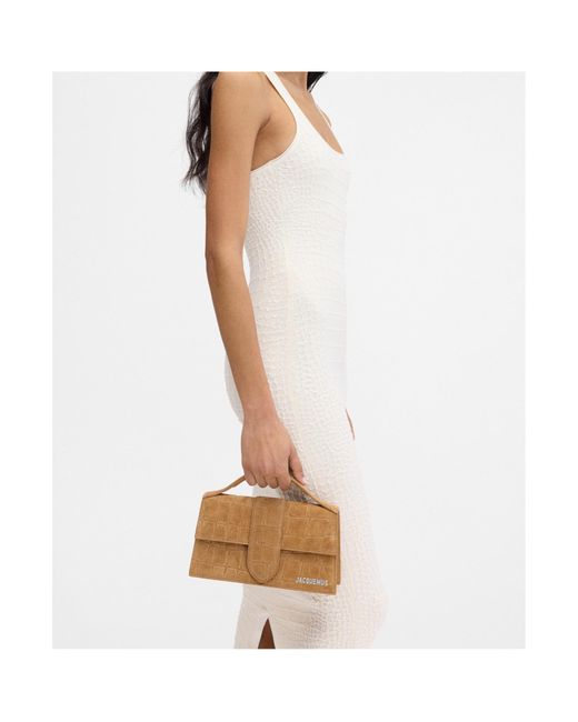 Jacquemus Brown Le Grand Bambino Top Handle Bag