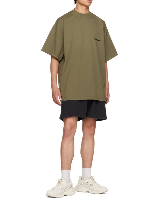 Balenciaga Green Strike 1917 T-Shirt for men