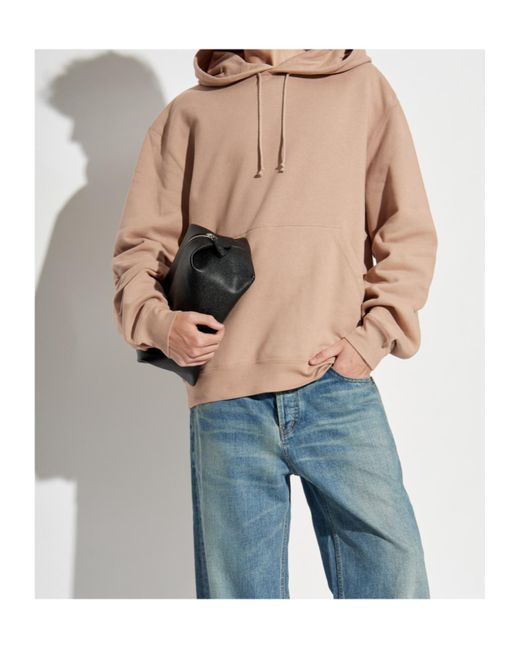 Saint Laurent Natural Oversized Hoodie for men