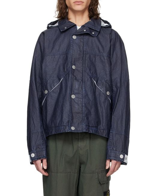 Stone Island Blue Jacket for men