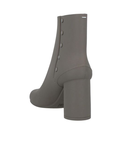 Maison Margiela Gray Minimalist Ankle Boots