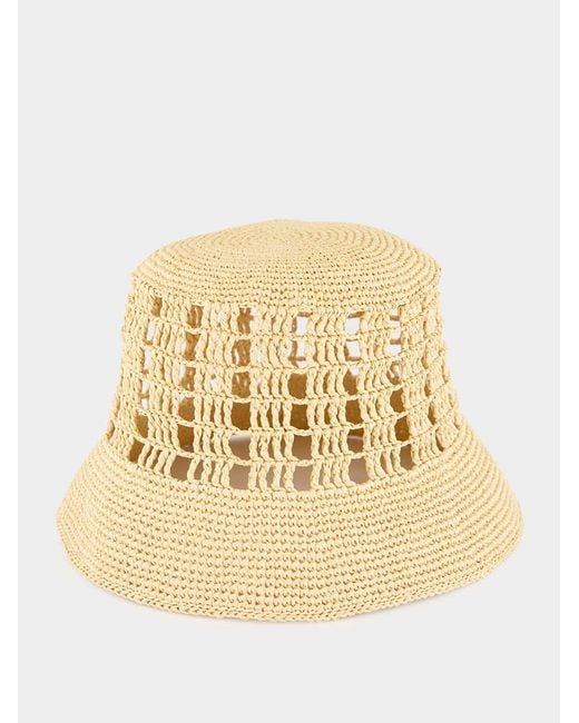 Borsalino Natural Knitted Hat