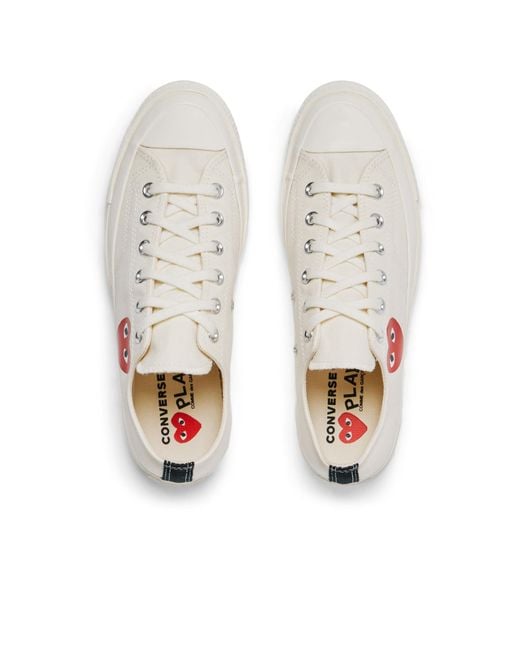 COMME DES GARÇONS PLAY Pink Trainers for men
