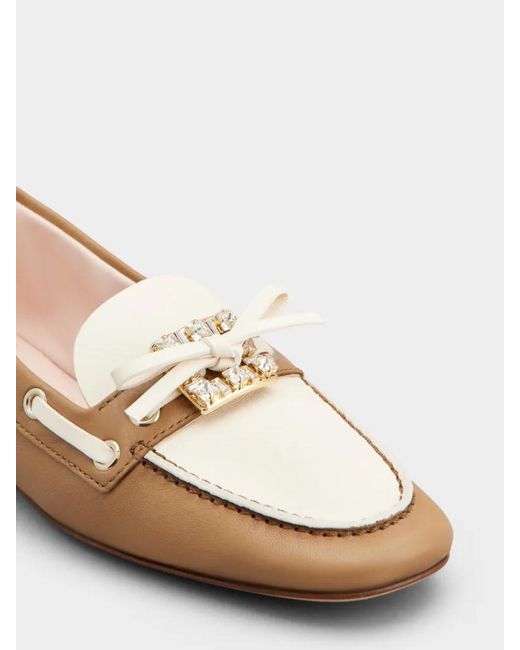 Roger Vivier Brown Très Vivier Boat Loafers