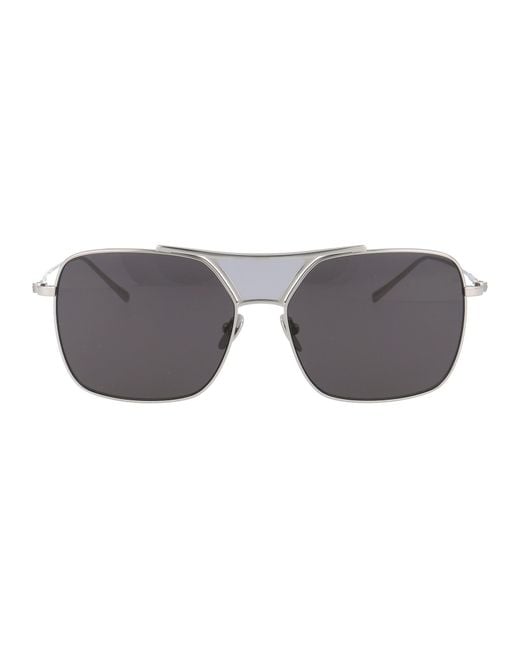 Calvin Klein Gray Logo Sunglasses for men