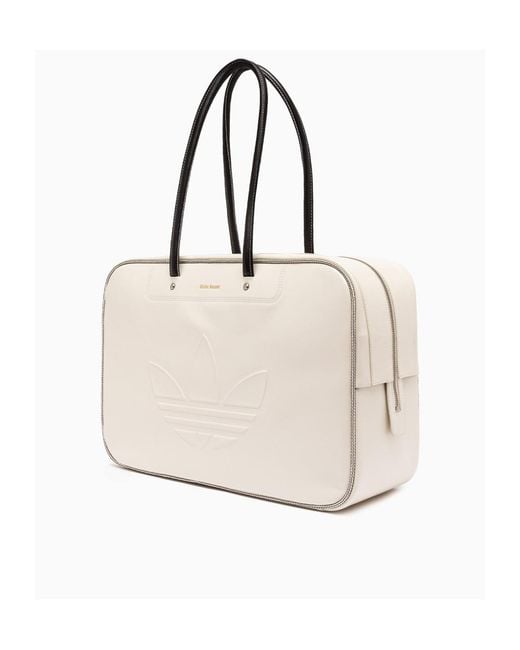 Adidas by Wales Bonner Natural Adidas Originals X Wales Bonner Logo Embossed Large Bag