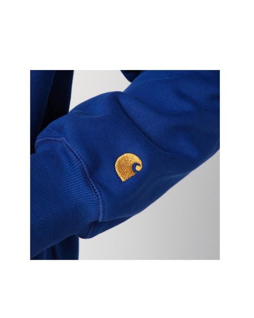 Carhartt Blue Long Sleeve Sweatshirt for men
