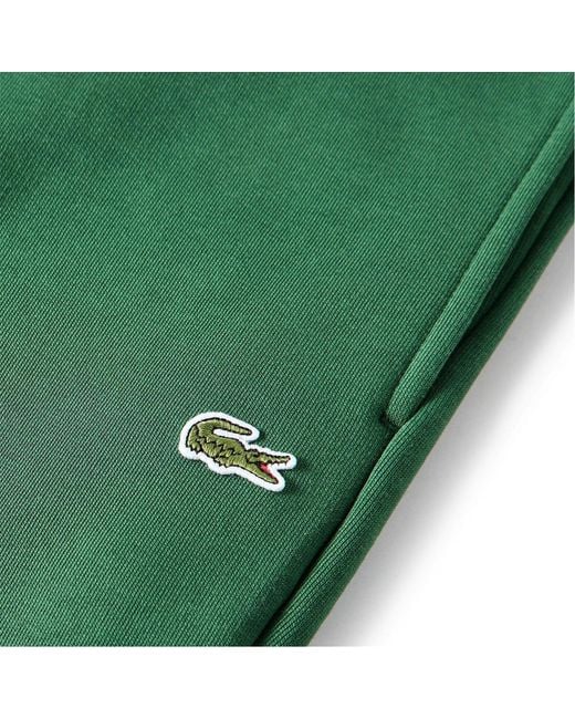 Lacoste Green Basic Fleece Jogging Bottoms for men