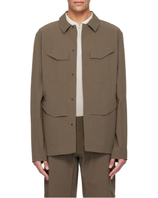 Arc'teryx Brown Field Softshell Jacket for men