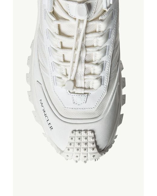 Moncler White Trailgrip Gtx Chunky Sneakers