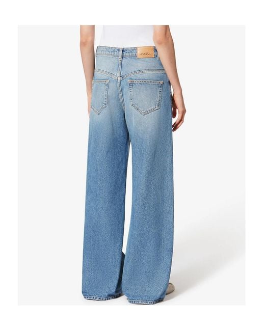 Isabel Marant Blue Lemony Denim Jeans