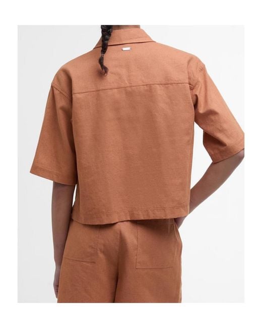 Barbour Brown Cary Shirt